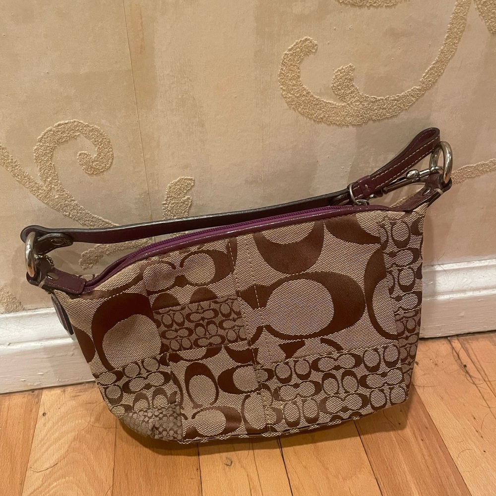 Monogram Coach Handbag